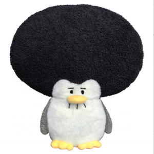 Ugly Plush Toys Cute Soft Stuffed Animal Plush Penguin With Big Head