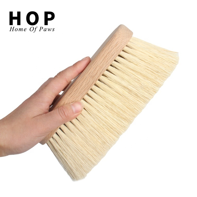 Factory Wholesale Custom Logo Horse Care Products Wooden Horse Grooming Brush