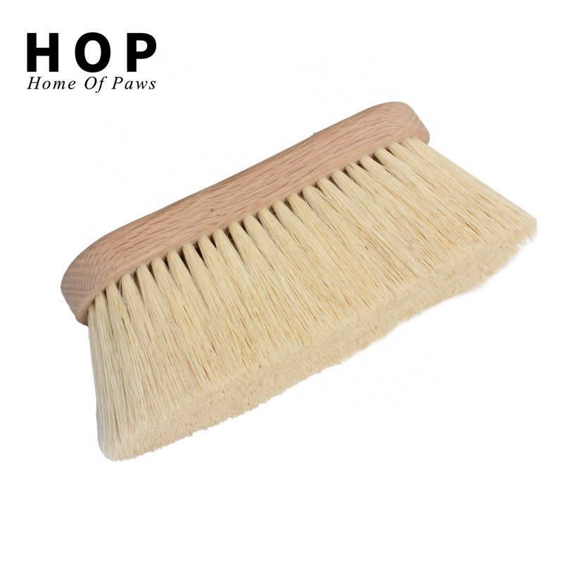 Factory Wholesale Custom Logo Horse Care Products Wooden Horse Grooming Brush