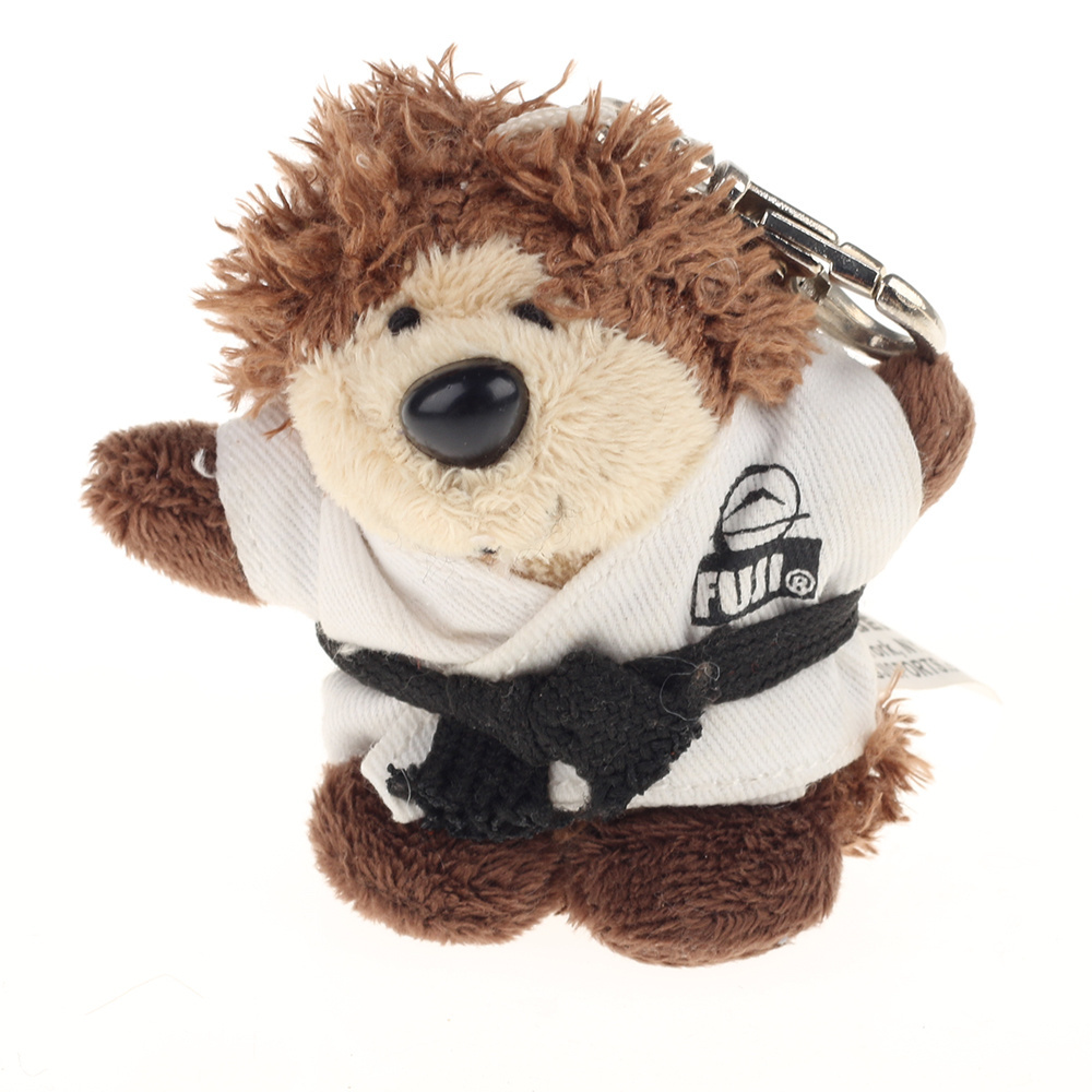 Custom Taekwondo uniform plush keychain stuffed animals toys promotion gift