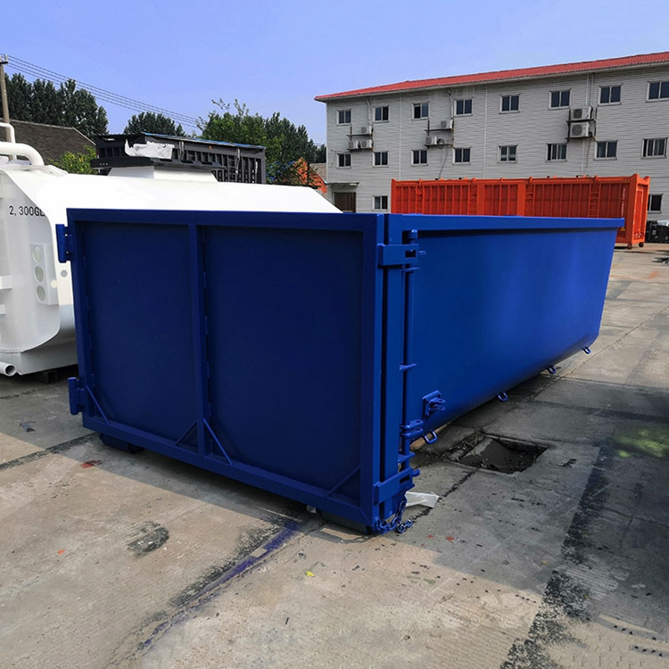 Waste Management Trailer Hook Lift Bin 4.5 To 40 Cubic Meter Recycling Dumpster Hook bin-3