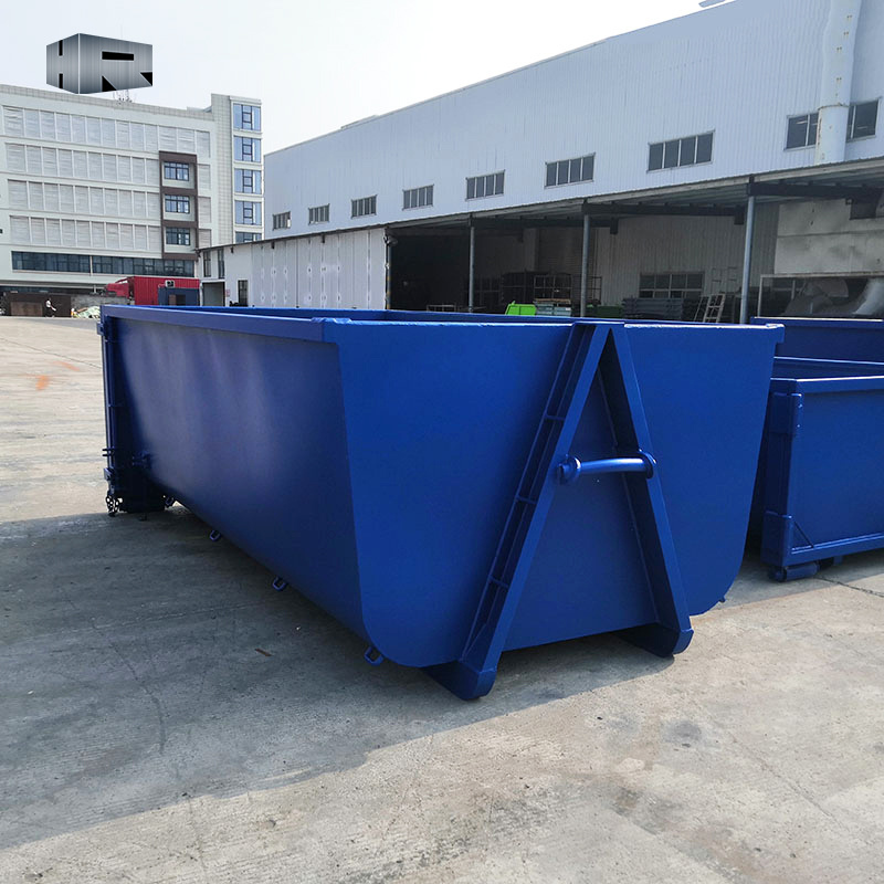 Waste Management Trailer Hook Lift Bin 4.5 To 40 Cubic Meter Recycling Dumpster Hook bin-3