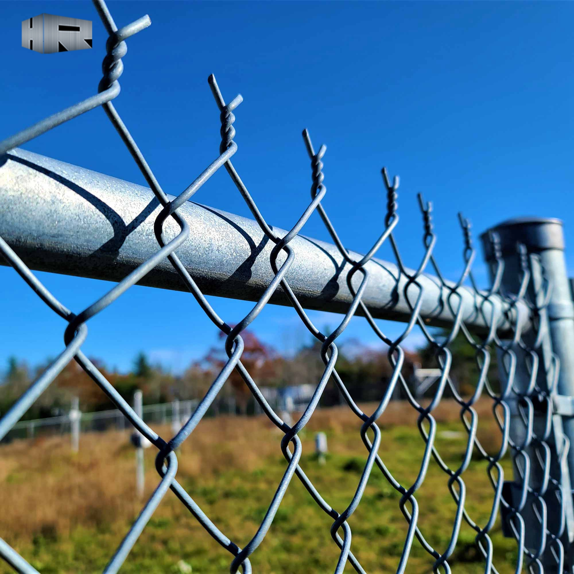 Competitive-priced Diamond Wire Mesh Fence Galvanized Or PVC-coated Steel Metal Chain Link Fence