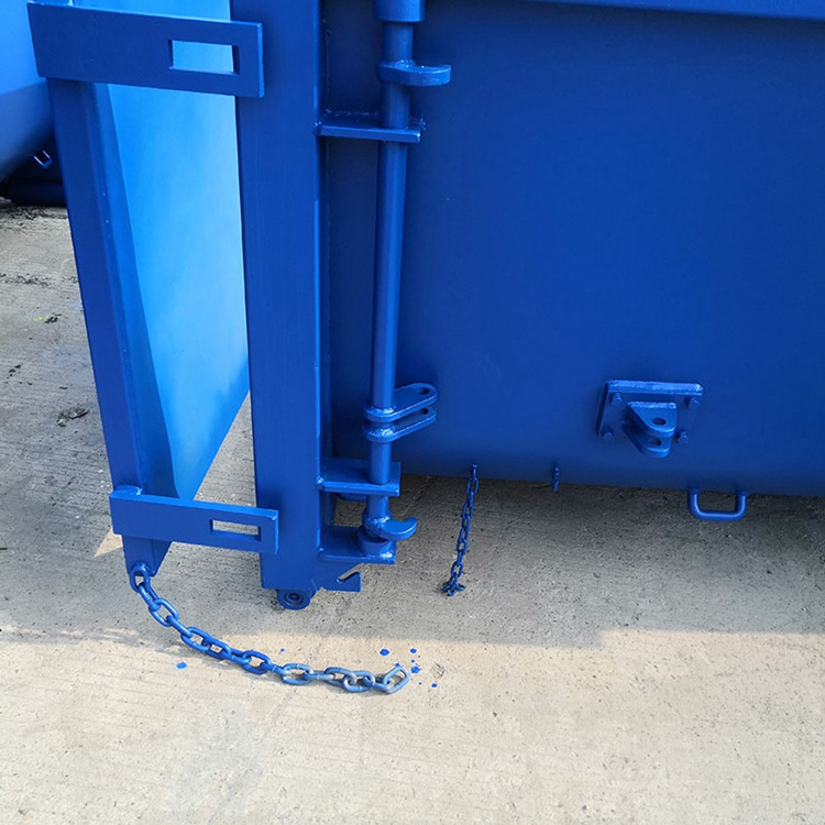 Waste Management Trailer Hook Lift Bin 4.5 To 40 Cubic Meter Recycling Dumpster Hook bin-3