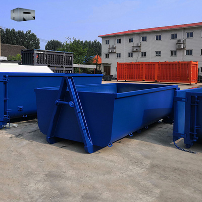 Waste Management Trailer Hook Lift Bin 4.5 To 40 Cubic Meter Recycling Dumpster Hook bin-3