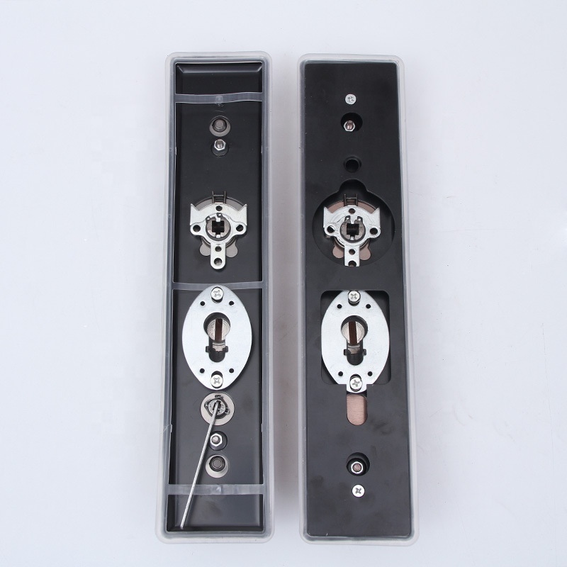 Modern alloy thick door plate lock handles 304 stainless steel and silent door lock handles are used for interior doors