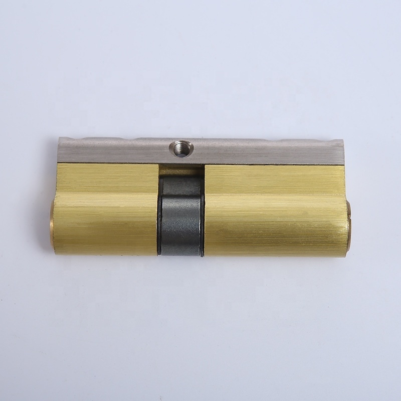 High security anti-cutting lock core Good quality anti-theft 70mm solid brass lock barrel