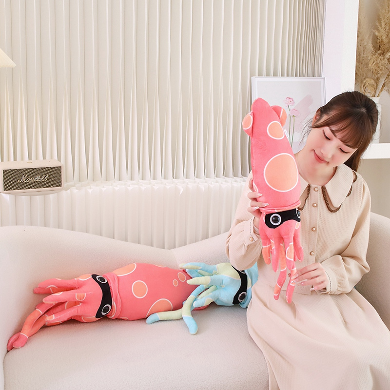 bulk soft custom cushion bed stuffed big size giant squid sea animals plush toys octopus plush pillow