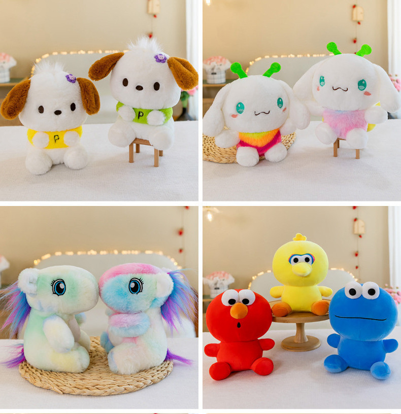 plush toy manufacturer peluches al por mayor custom 10cm claw machine doll 15cm-30cm claw machine toys plush