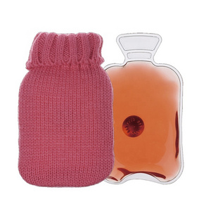 knit cover for hot water bag hand warmer click activated heat pack hot cold gel pack