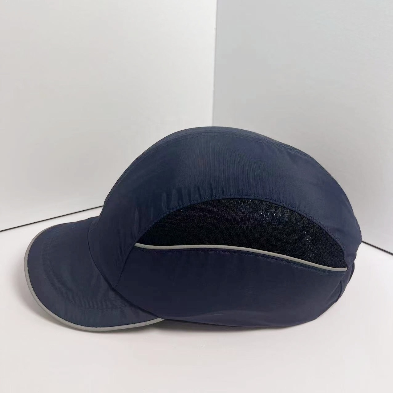 Baseball safety short brim bump caps with ABS insert CE EN812 with helmet insert security safety bump cap