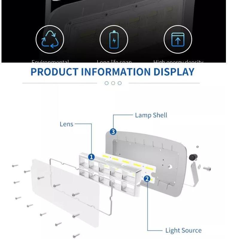 All in One Smart Intergrated Solar LED Flood Light Rechargeable Solar Floodlight for Outdoor