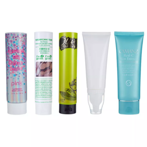 Lotion Squeeze Tube Travel Hand Cream Packaging Cosmetic Plastic Soft Tube for Shampoo Facial Cleanser