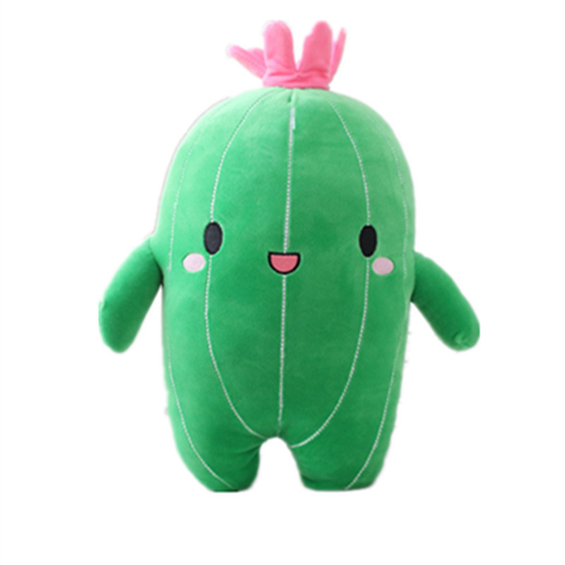 Creative Cute Cactus Potted Plants Soft Stuffed Toy Cactus Plush Toy for Home Decorations Gifts