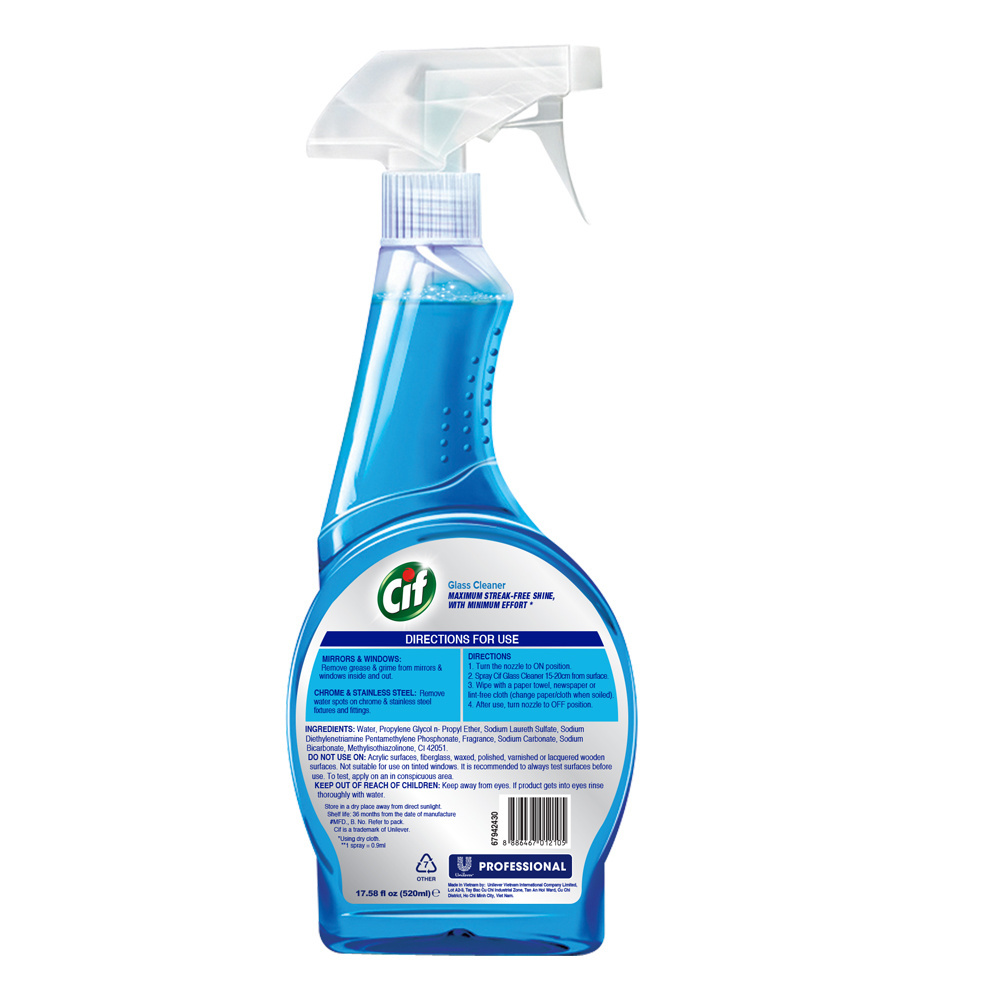 Popular Unilever Cif Bathroom Cleaner Cleaning Spray