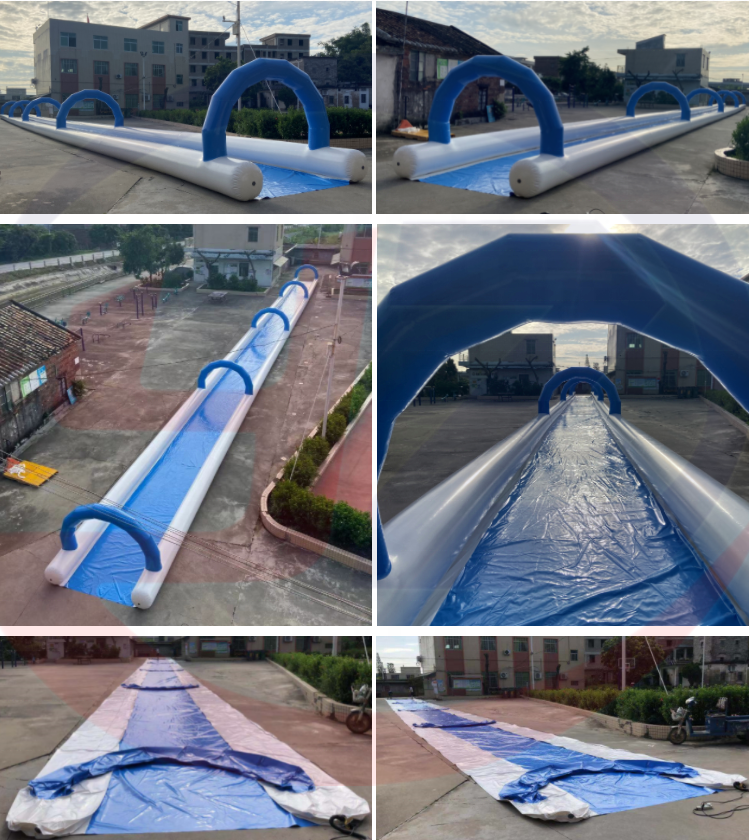 1000 ft inflatable water slide city for adult