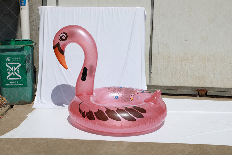 Kids Flamingo swim ring Inflatable Cup Holder Pool  Float For Adult Inflatable Beach Float Pool Toy