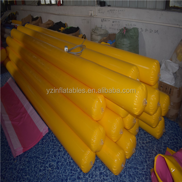 Water Inflatable marker tube pyramid buoy Float