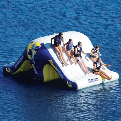 Inflatable Seesaw Floating Water Toys, Inflatable Water Totter slide for Water Park Game