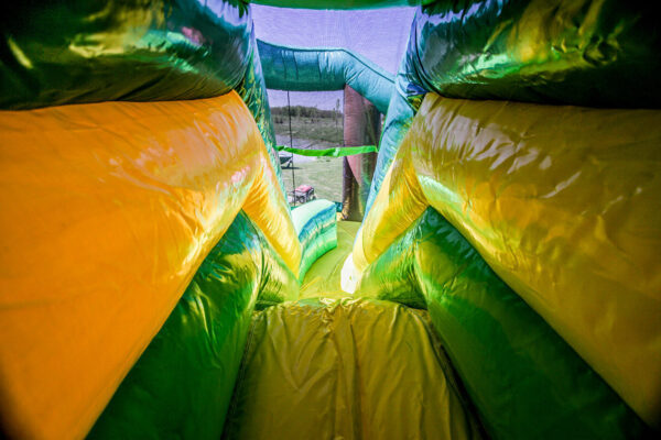 Commercial Jungle World them inflatable  Bouncy Castle and slide combo Bouncer bouncing castle Jumper Fun Centre