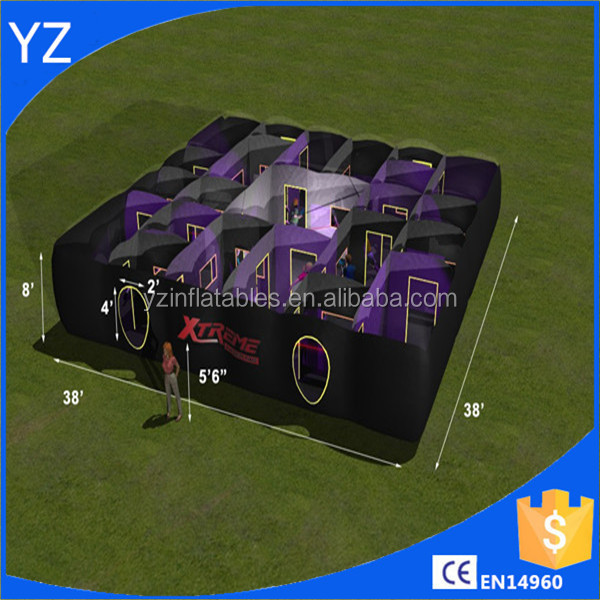 Inflatable Laser tag arena Raider, inflatable laser tag arena, inflatable maze