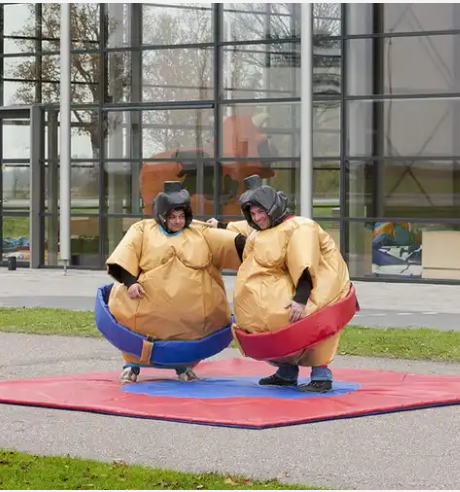 Padded Fighting Inflatable Sports Games Sumo Suits Wrestling For Kids and Adult sumo wrestling suit