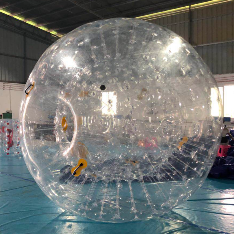 Cheap pvc zorb inflatable zorbing grass ball