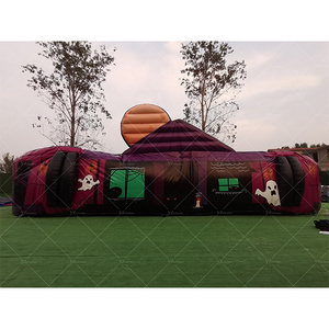 Commercial Inflatable Haunted House Maze for Halloween Game outdoor