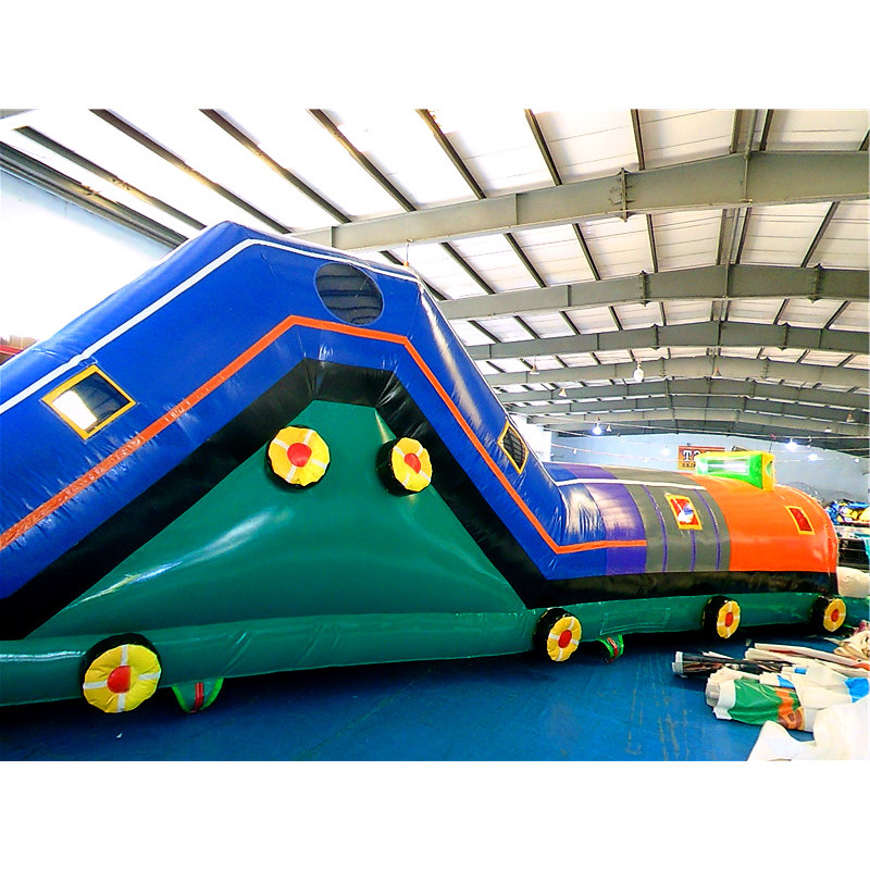 Cheap Outdoor Blow Up Train Tunnel For Sale, Buy or Hire Best Kids Blow Up Train tunnel/ obstacle course tunnel