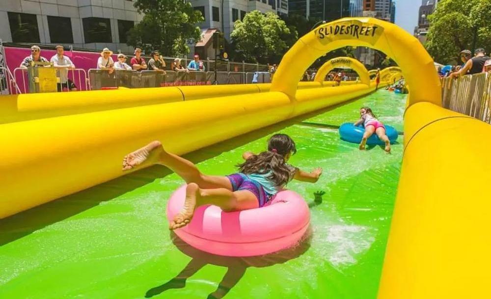 Commercial Inflatable Giant Slip And Slide For Sale