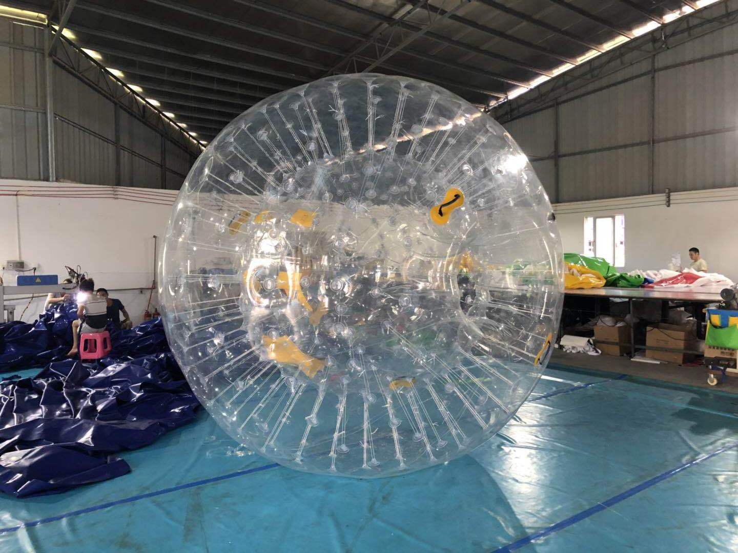 Cheap pvc zorb inflatable zorbing grass ball