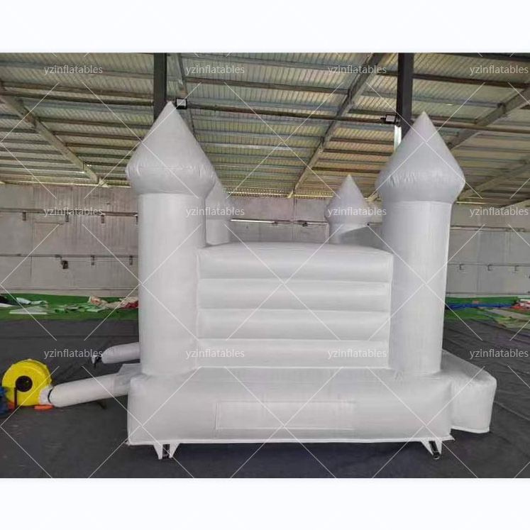 Customized  10*10ft small white bounce house inflatable bounce house commercial with blower