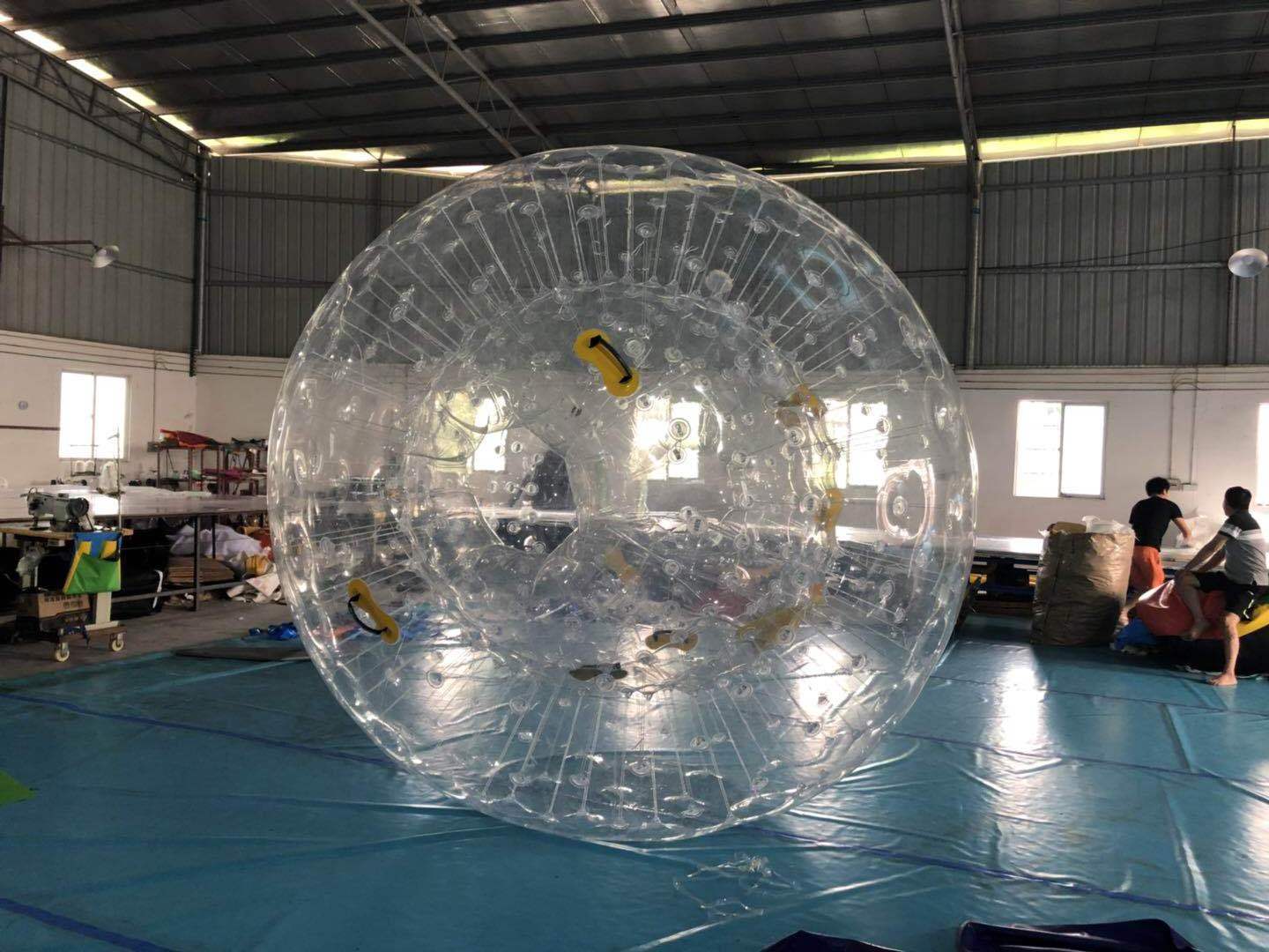 Cheap pvc zorb inflatable zorbing grass ball