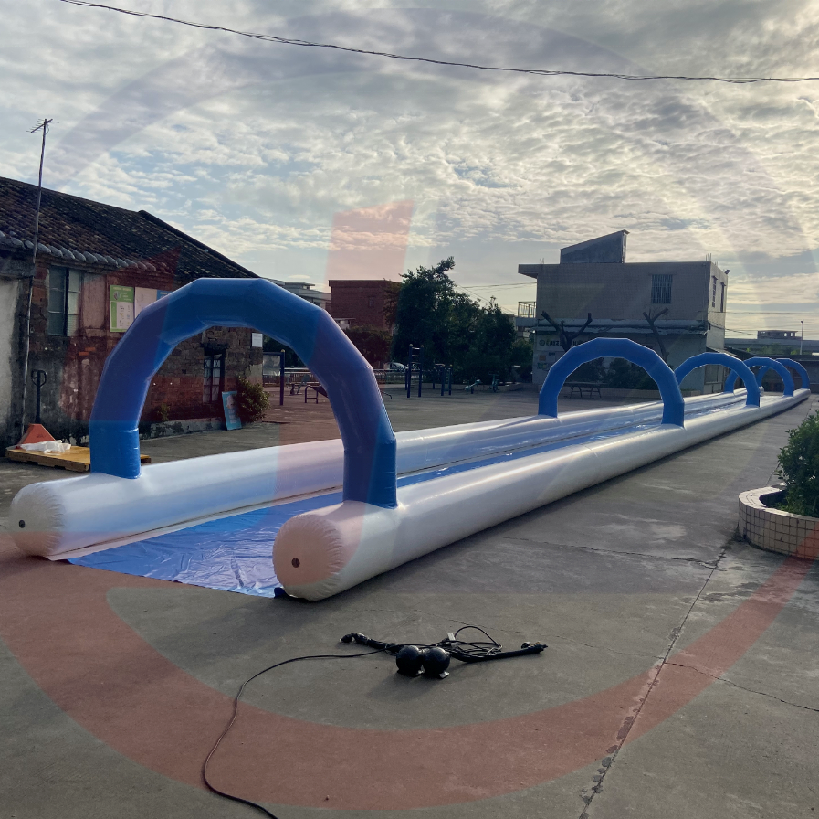 1000 ft inflatable water slide city for adult