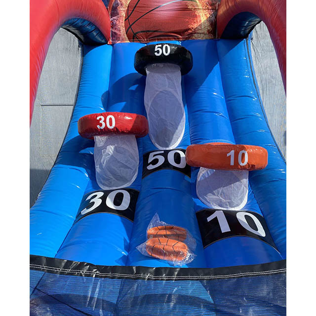 Commercial Inflatable Hoop Zone Hot sale Inflatable Football Goal Inflatable Soccer Goal Hoop Mania