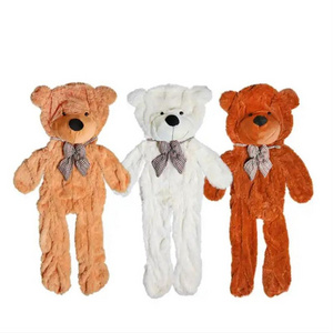 Wholesale Soft Toys Skin Plush Unstuffed Giant Teddy Bear Animal for Gift Skins for Soft Toys