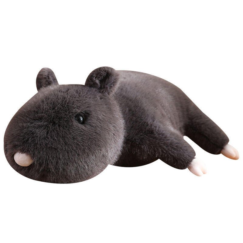 New Arrival Soft Lying Black Rat Mouse Plush Toy Stuffed Animals Toys Dolls Gifts Lifelike Mice Doll