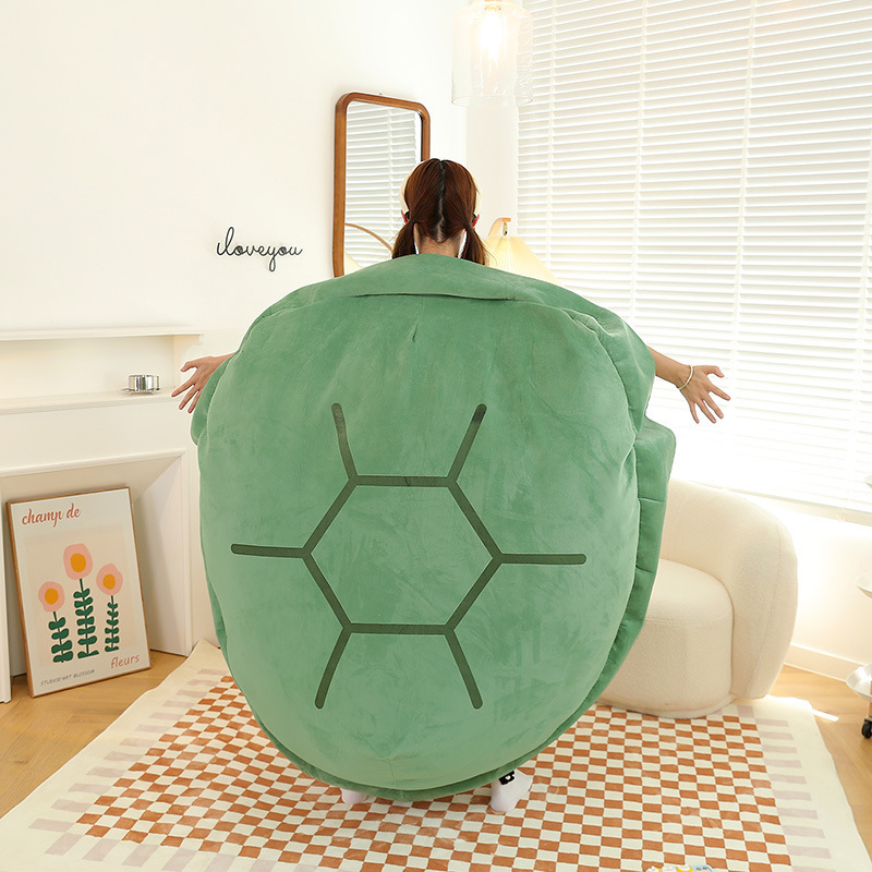 Custom Turtle Shell Stuffed Animal Costume Plush Toy Wearable Turtle Shell Sleeping Pillow Plush