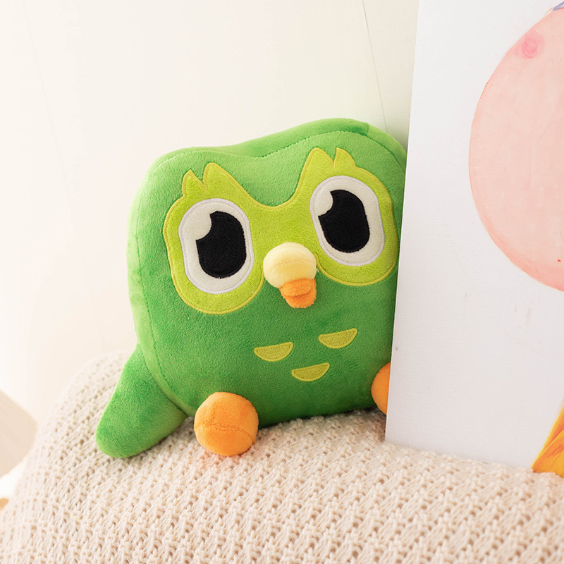 Custom Cute Duo Plushie of Duo The Owl Cartoon Plush Toy Stuffed Owl Plush