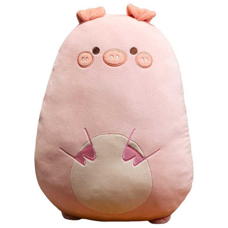 Kawaii Squishy Pig Bear Stuffed Animal Cushion Home Decor Plush Giant Frog Sleeping Pillow