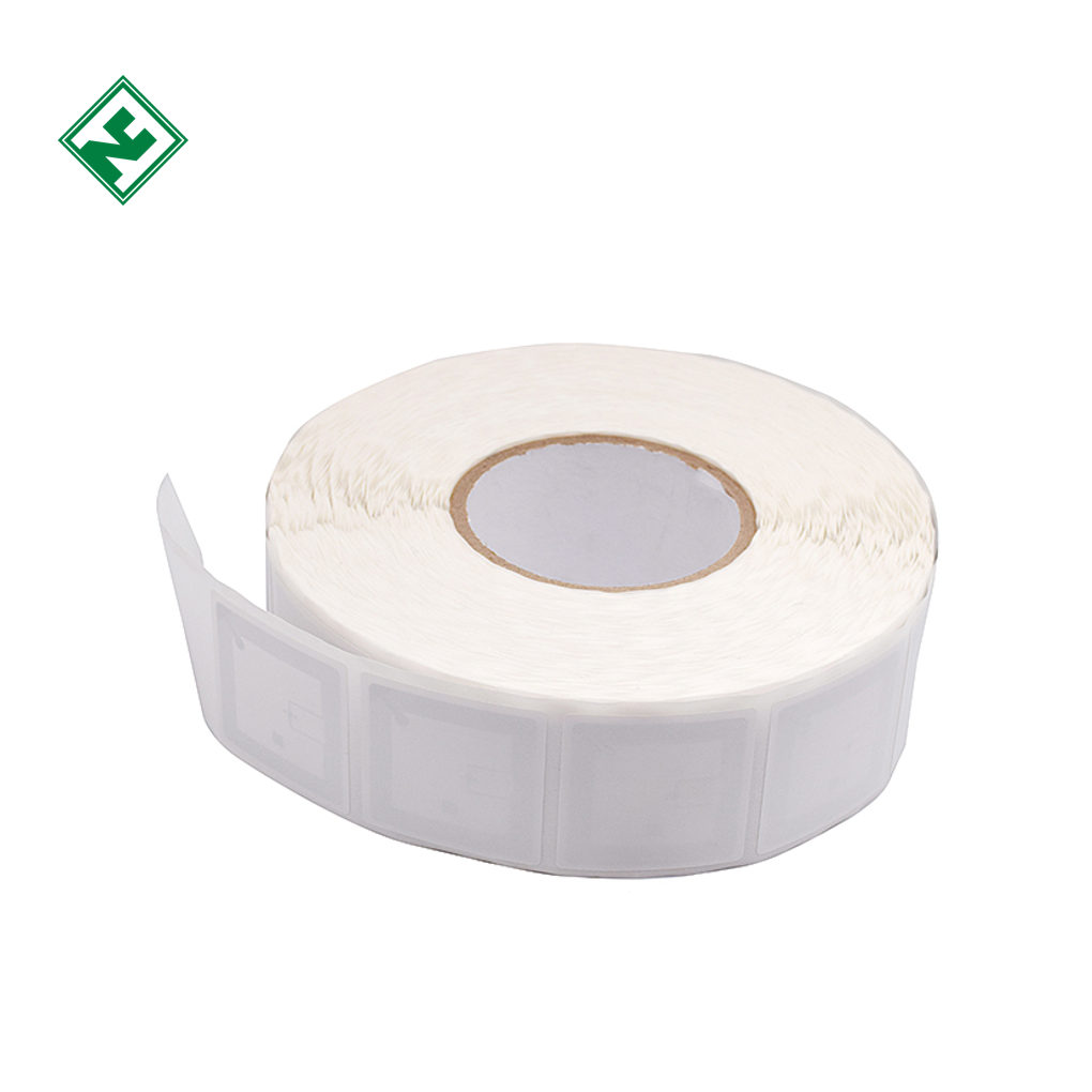 50*50mm ISO15693 Protocol 13.56MHz High Frequency Library RFID Label Coated Paper NFC Tag Sticker