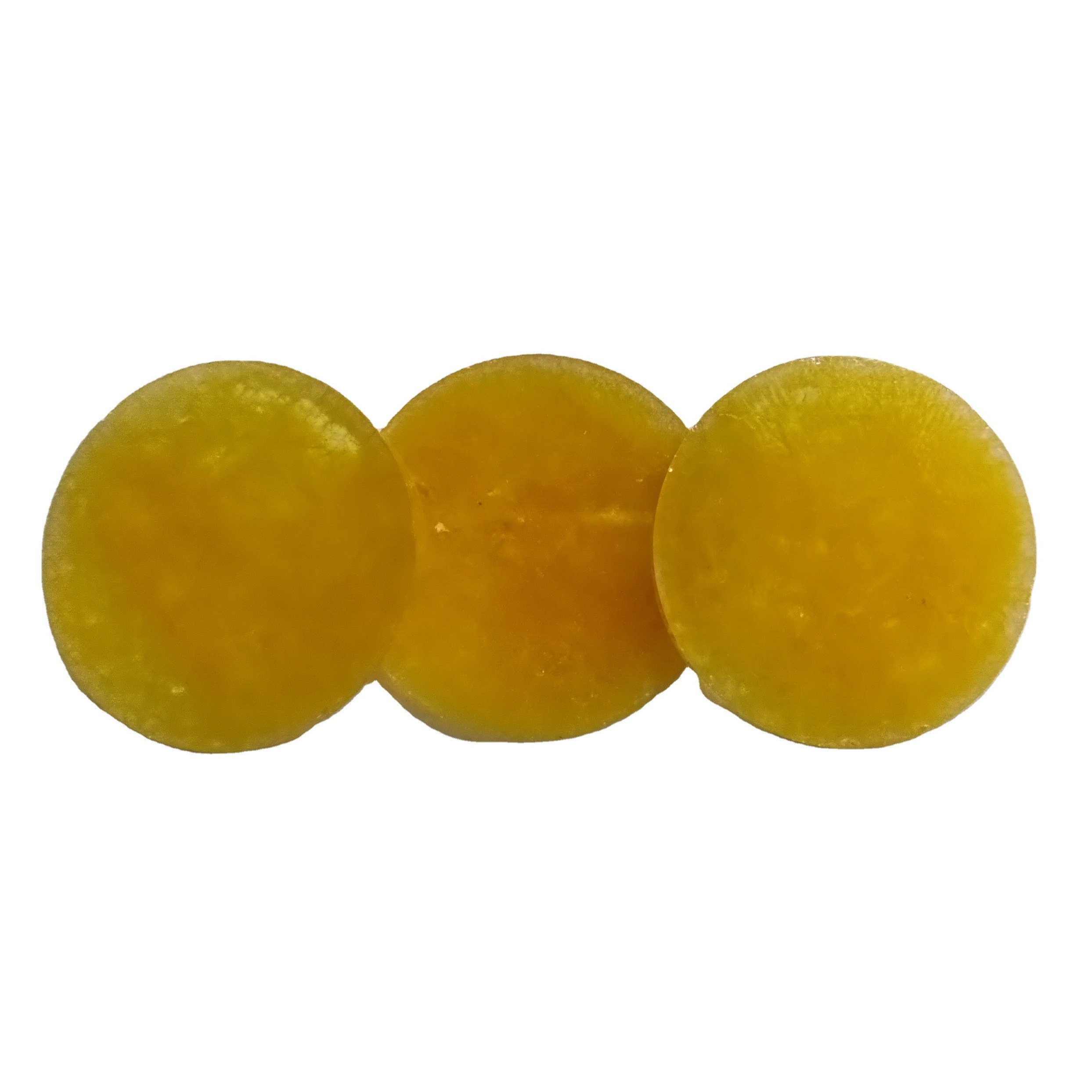 YZ Factory price Burma green Jadeite jade Round shape Flat slice cabochon Natural yellow dye Malay Jade for Jewelry