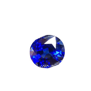 factory price lab created loose blue sapphire synthetic spinel corundum gem