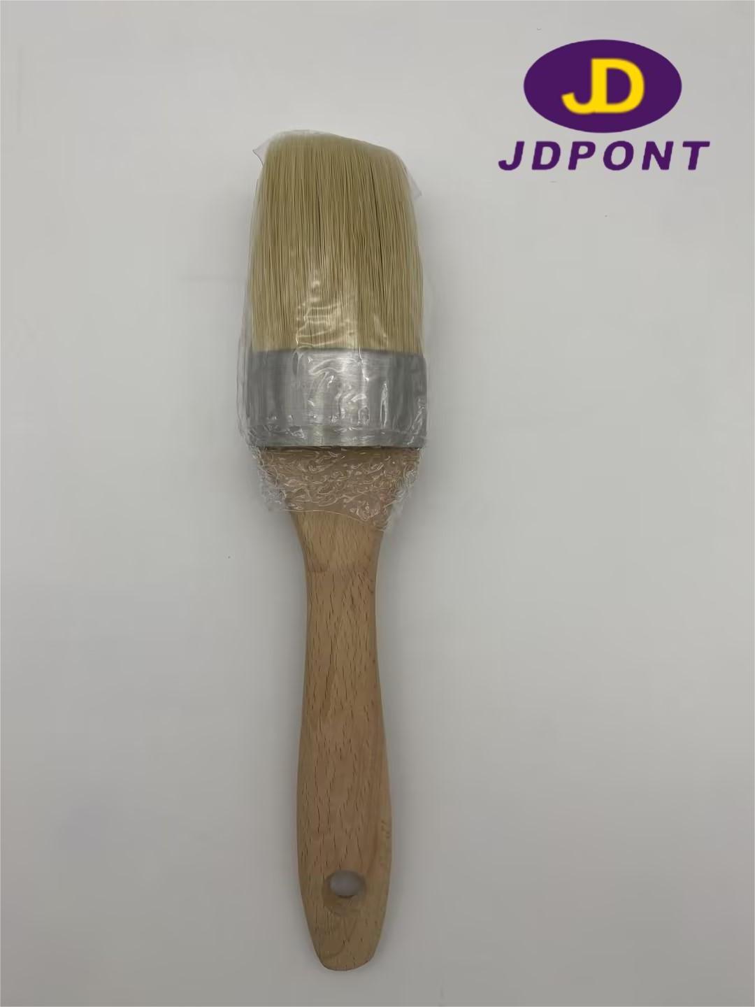 Pro Grade Wooden Handle Round Paint Brush Series painting brush boiled synthetic filament  painting tools  with different sizes