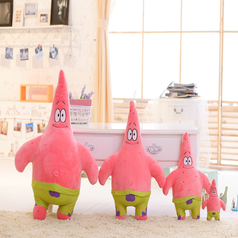 Bob Toy Patrick Star Plush Toy Soft Cartoon Animal Doll For Children Animation Dolls for sale