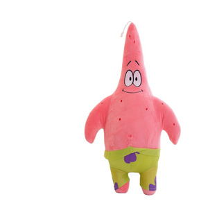 Bob Toy Patrick Star Plush Toy Soft Cartoon Animal Doll For Children Animation Dolls for sale