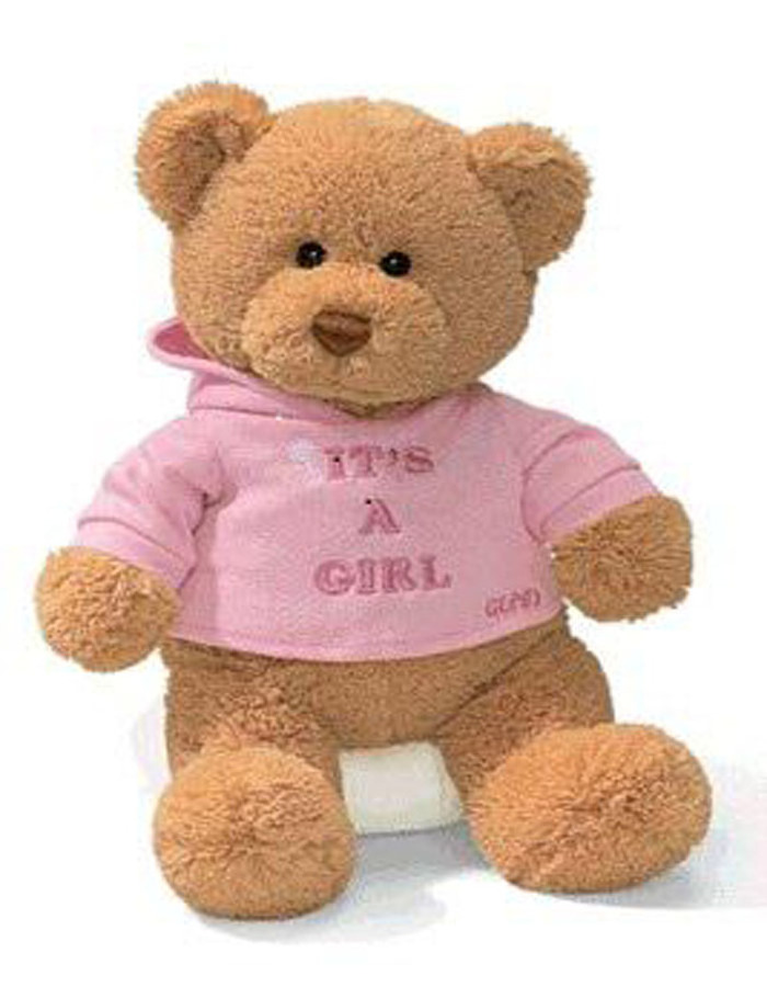 Congratulations Teddies, Its a girl Teddy Bear,a New pink Baby girl teddy bear