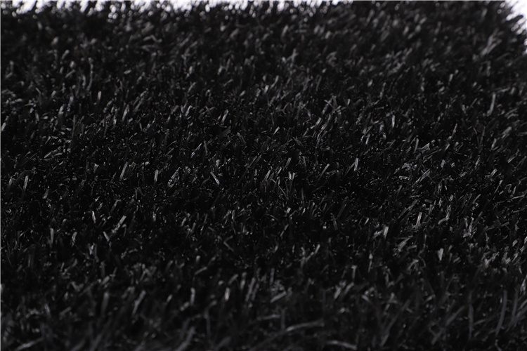 Chinese Factory Price Professional Manufacturer Artificial Turf Tile Black Leisure Grass