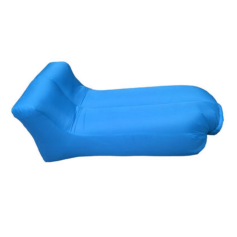 Trending hot sale fashion inflatable lounge air filled sofa lounger sleeping outdoor beach air bean bag chair