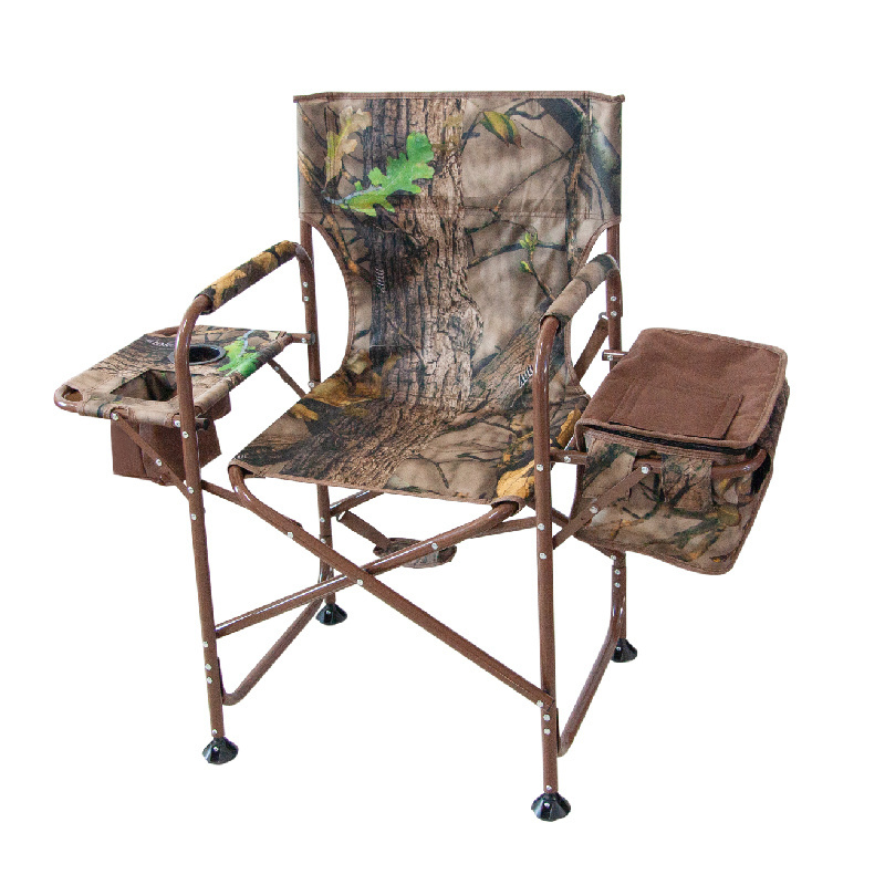 Outdoor Portable Hunting Chair With Side Table Folding Tall Director camping Chair With Cup Holder other hunting products